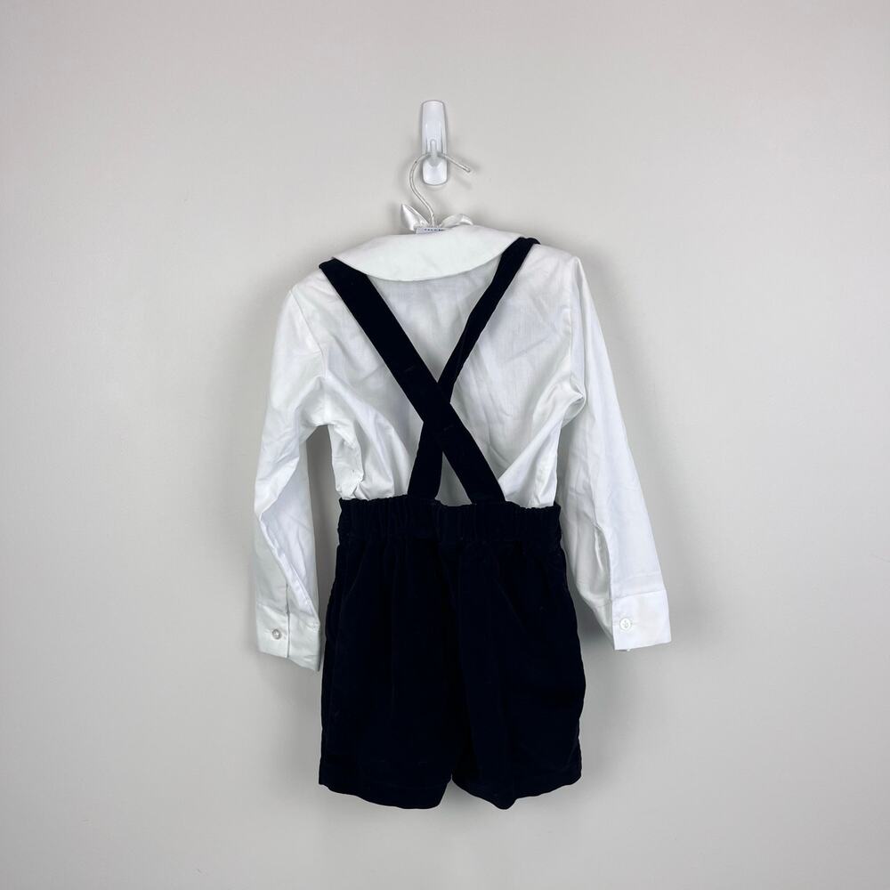 Vintage IMP Originals Black Velvet Suit Set 4T - Picture 6 of 9